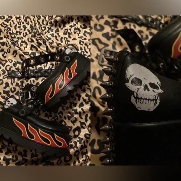 lamoda platform shoes woman’s size 7 - Picture 1 of 5